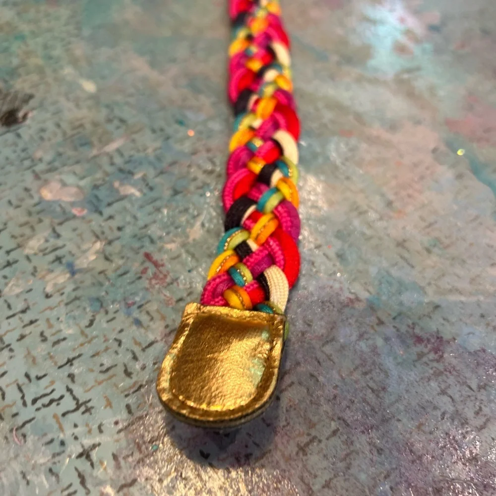 Vintage Colorful Corded Belt
